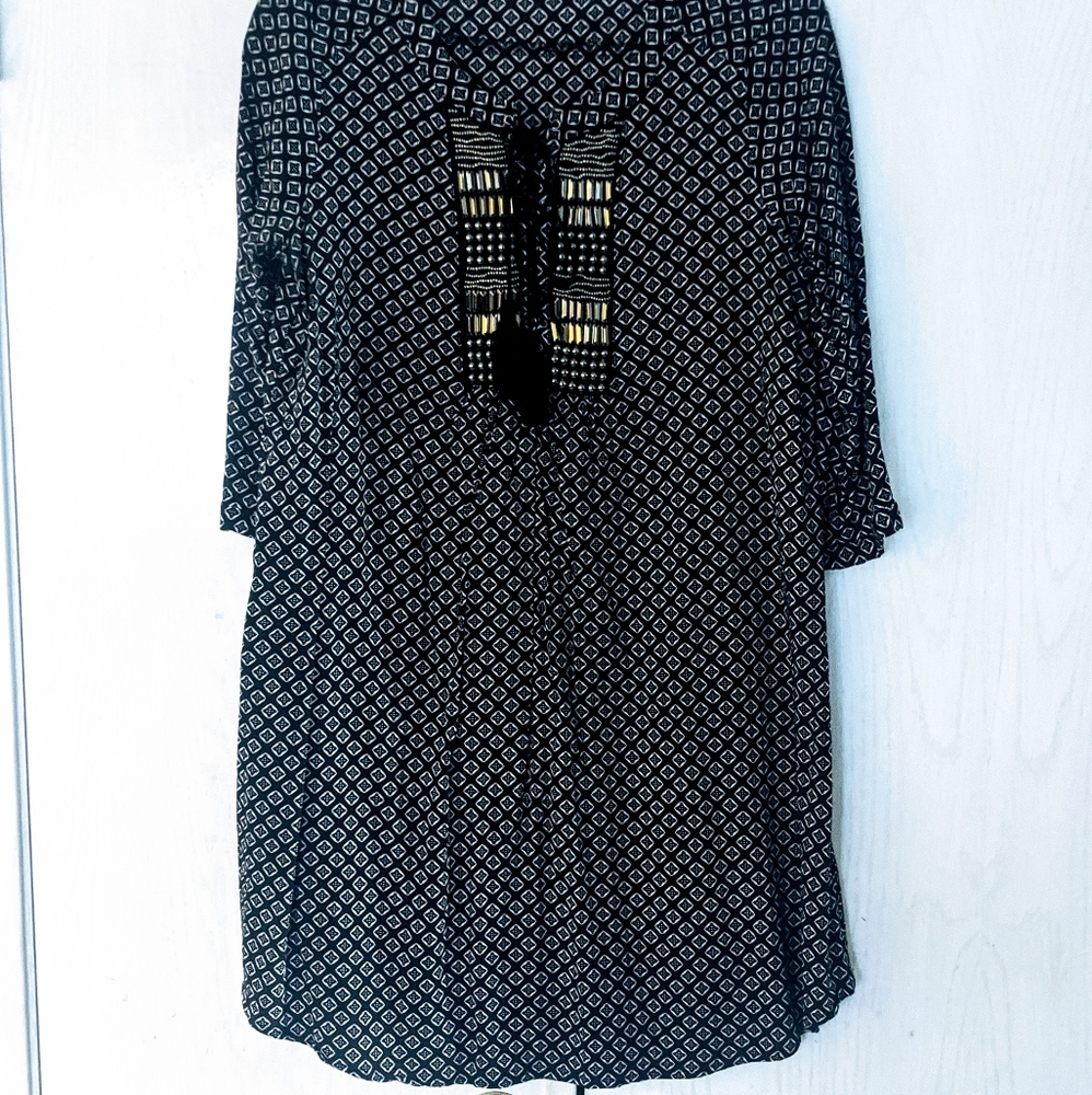 Candalite Embellished Tunic Dress